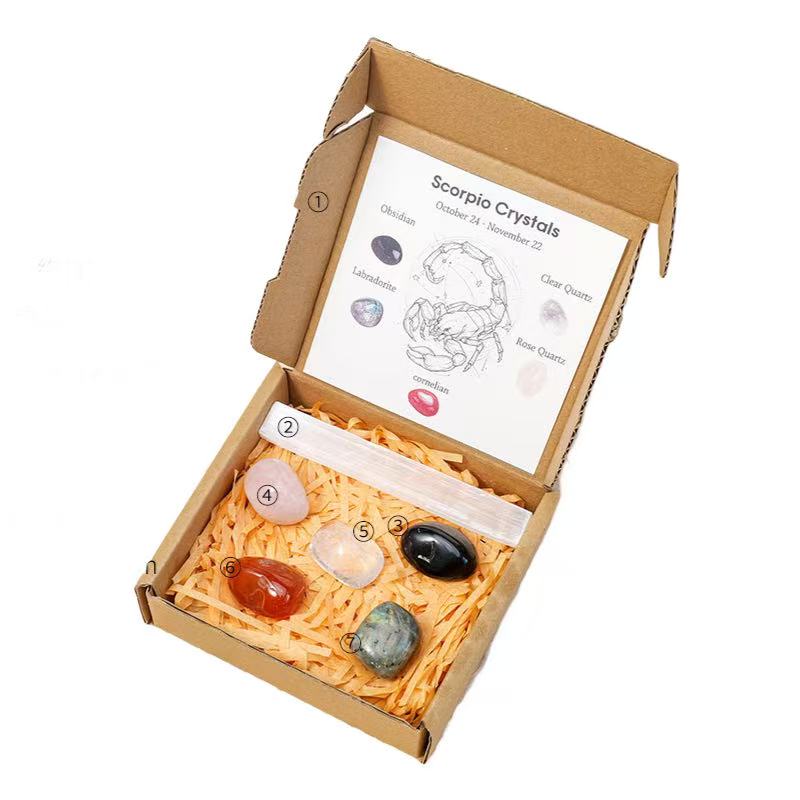 Zodiac Tumble Gemstone Set
